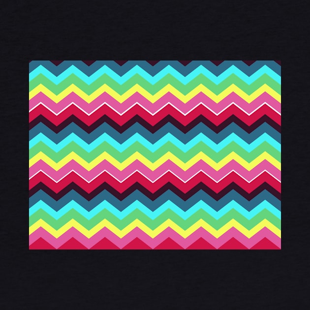 Fiesta Chevron by Beth Thompson Art